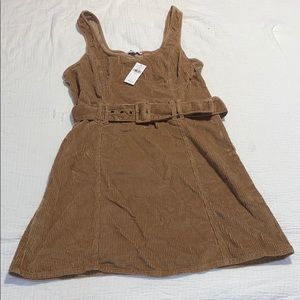 Corduroy mini skirt